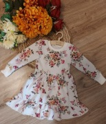 Sukienka handmade wiosenne retro 98 / 104