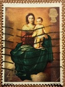 Madonna z różańcem. Bartolomé Esteban Murillo. Wielka Brytania 1967 r