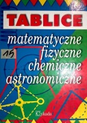 Tablice matematyczne fizyczne chemiczne astronomiczne (471)