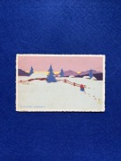 Br. Rychter-Janowska”Makaty Polskie”Pocztówka Przedwojenna 