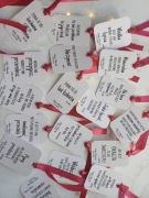 50 SZTUK TEKSTY RANCZO Zawieszki na alkohol wódkę weselną urodzinową 