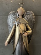 Anioł figura z metalu 154 cm święta