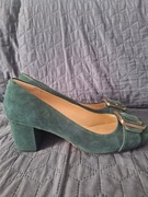 clarks  piękne zielone czółenka