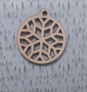 bombka sklejka 10 cm decoupage scrapbooking mod5