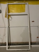 Okno witryna, witryna okienna, wiatrołap okna 286x137 2szt