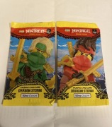 LEGO Ninjago Dragon Storm – 2 saszetki kart TCG (nowe, zamknięte)