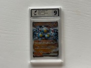 Pokemon Sandy Shocks ex RKT 9 Terastal Festival Oceniona Karta Graded PSA