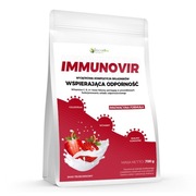 Mleczny shake IMMUNOVIR na odporność - Truskawka