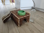 Zestaw dla Świnki Morskiej domek poidełko miska 