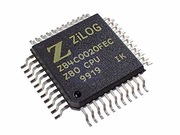 Mikroprocesor ZILOG Z84C0020FEC, obudowa QFP44