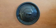 Pokrywka emaliowana do garnka czarna 16cm | PRL, vintage