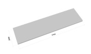 Półka, 750 x 200 mm, płyta kronospan 8685 BS 18 mm