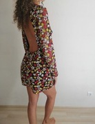 Kombinezon haftowany koronkowy TopShop plecy M