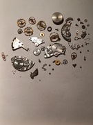 Części starych radzieckich zegarków SLAWA i POLJOT