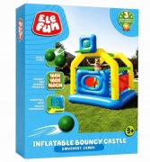 EleFun Dmuchany zamek dla dzieci 160 x 150 x 160 Plac Zabaw