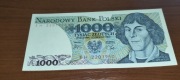 Banknot 1000zł z 1982r stan UNC SZPARŁO L3