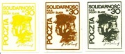 Solidarność  III    znaczki  