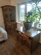 Witryna 195x115 cm stan bardzo dobry + komoda