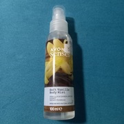 Avon Senses Soft Vanilla mgiełka do ciała Vanilla & Sandalwood Scent