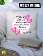 Poduszka na walentynki personalizowana 