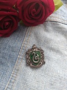 Przypinka broszka Slytherin Harry Potter 