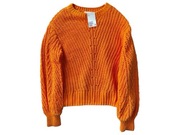 Sweter szenilowy, H&M, S - lekki oversize