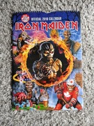 FOLIA - Oficjalny kalendarz - IRON MAIDEN - 2018 r. - UNIKAT !