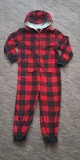 Piżama ciepła Kombinezon w kratkę NEXT rozmiar 128 cm 