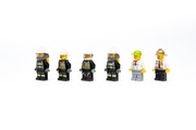 6 figurek Lego City 60110 Strażacy remiza Fire Chief cty0350