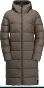 JACK WOLFSKIN Frozen Palace Płaszcz Damski Puchowy cold-coffee r. L
