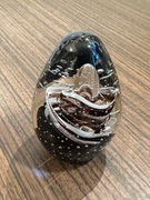 Śliczna szklana ozdoba przycisk do papieru 