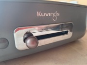 MultiGrill KUVINGS ELEKTRYCZNY Ceramic Plus grafitowy, CERAMICZNY, RETRO