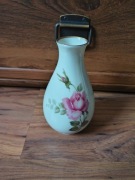 Stary wazon ecru z różą Rosenthal