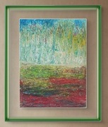 Obraz akrylowy A3 "Four seasons reflection - Summer" z certyfikatem 