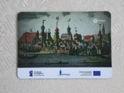 Opole - stara panorama miasta - magnes na lodówkę