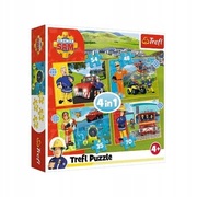 Puzzle 4w1 Strażak Sam