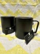 Lambda Coffee ,kubki ze stali nierdzewnej, 2 x 360 ml