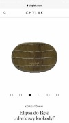Chylak elipsa do ręki kopertówka okazja 