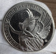 Srebrna moneta 1 oz Cnoty Królowej The Queen's Virtues"- Victory 2021 