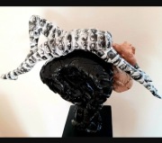 Marek Zyga  "You Have GOT a Friend In Me" 2019, ceramika, 70x20x57cm