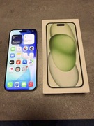 iPhone 15 plus 95% kondycji baterii, gwarancja