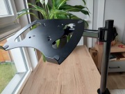 Uchwyt do Monitora Laptopa Uniwersalny 2w1 Biurkowy Regulowany Obrotow