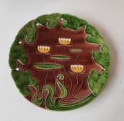 Talerz z nenufarami - Kremnitz–Kremnica - secesja