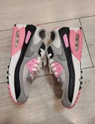 nike air max 90 szaro-różowe eu 40 25,5 cm