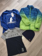 Zestaw wiosenny Lincoln shark_kurtka_nowa bluzka_koszulka i czapka