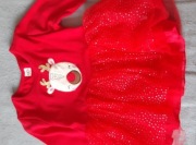 Sukienka świąteczne r. 92