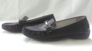 Buty czarne Mokasyny damskie r. 37,5 stan bdb-