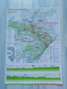 Mapa Wschodni Szlak Rowerowy Roztocze.