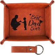 Taca organizer na biżuterię brelok klucze prezent dzień ojca taty nowy