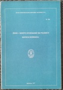 Znaki i skróty stosowane na polskich mapach morskich, 1977